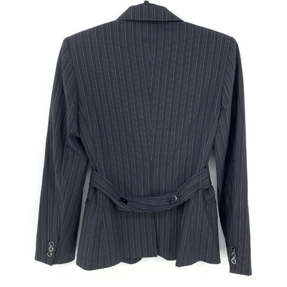 Max Mara Pinstripe One Button Blazer - Picture 2 of 4